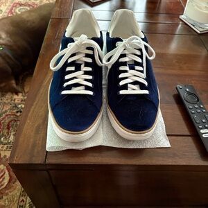 Cole Haan Women’s Velvet Blue Sneakers